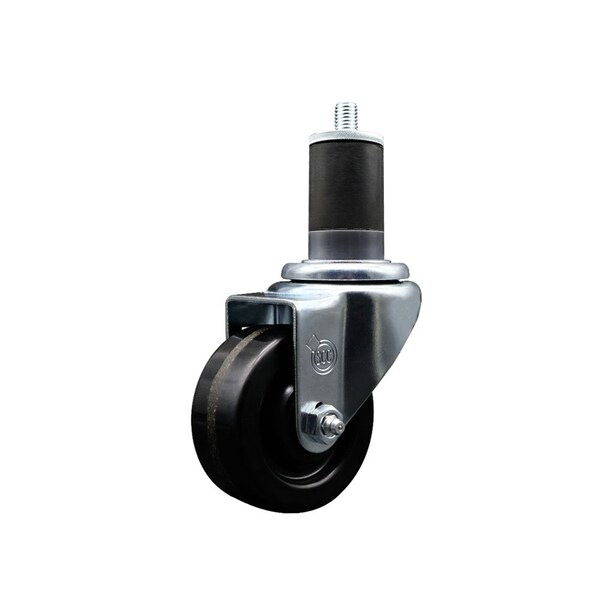 3'' Phenolic Wheel Swivel 1-5/8'' Expanding Stem Caster